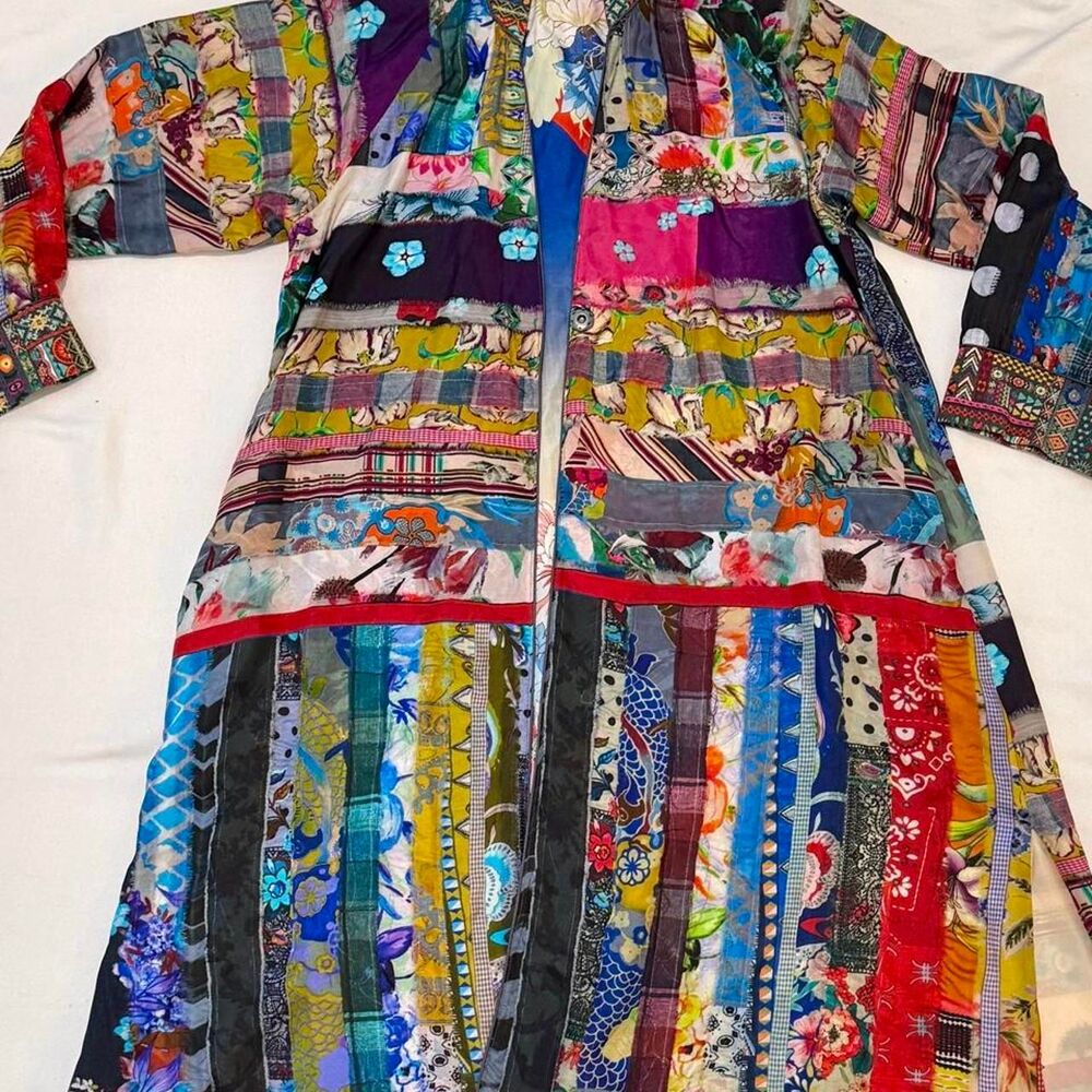 Johnny-was Women's multi Robe - Picture 3 of 7